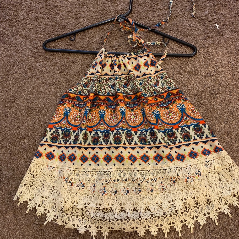PAC sun festival top never worn